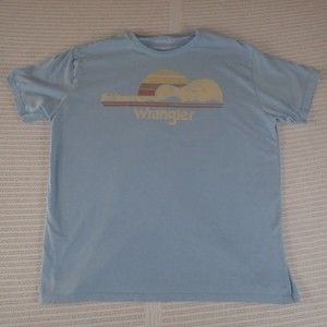Vintage Wrangler Men's Guitar Sunset Shirt Size: 2XL